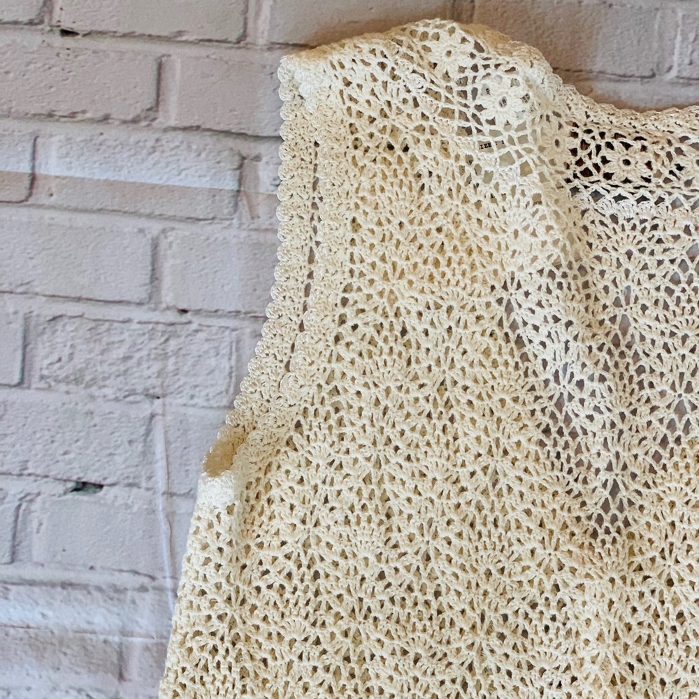 Erika Crocheted Vest Size Small - Picture 5 of 7
